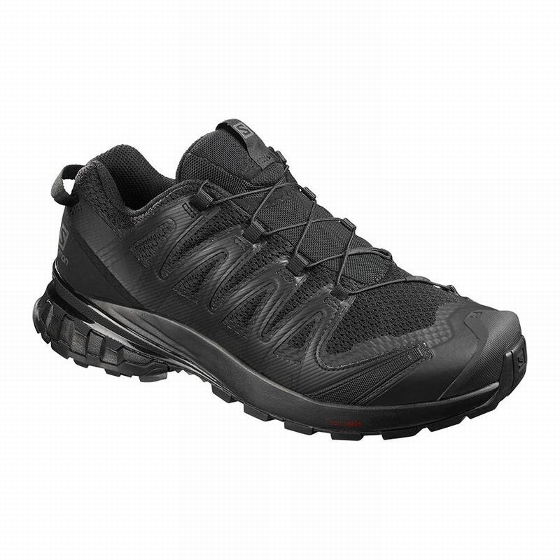 Salomon XA PRO 3D V8 WIDE Zapatillas Trail Running Hombre - Negras - Colombia (36891-EMQV)